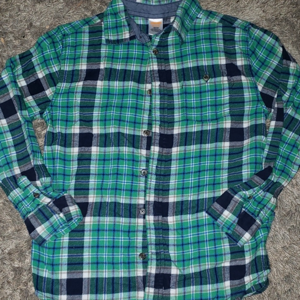 Boys flannel shirt